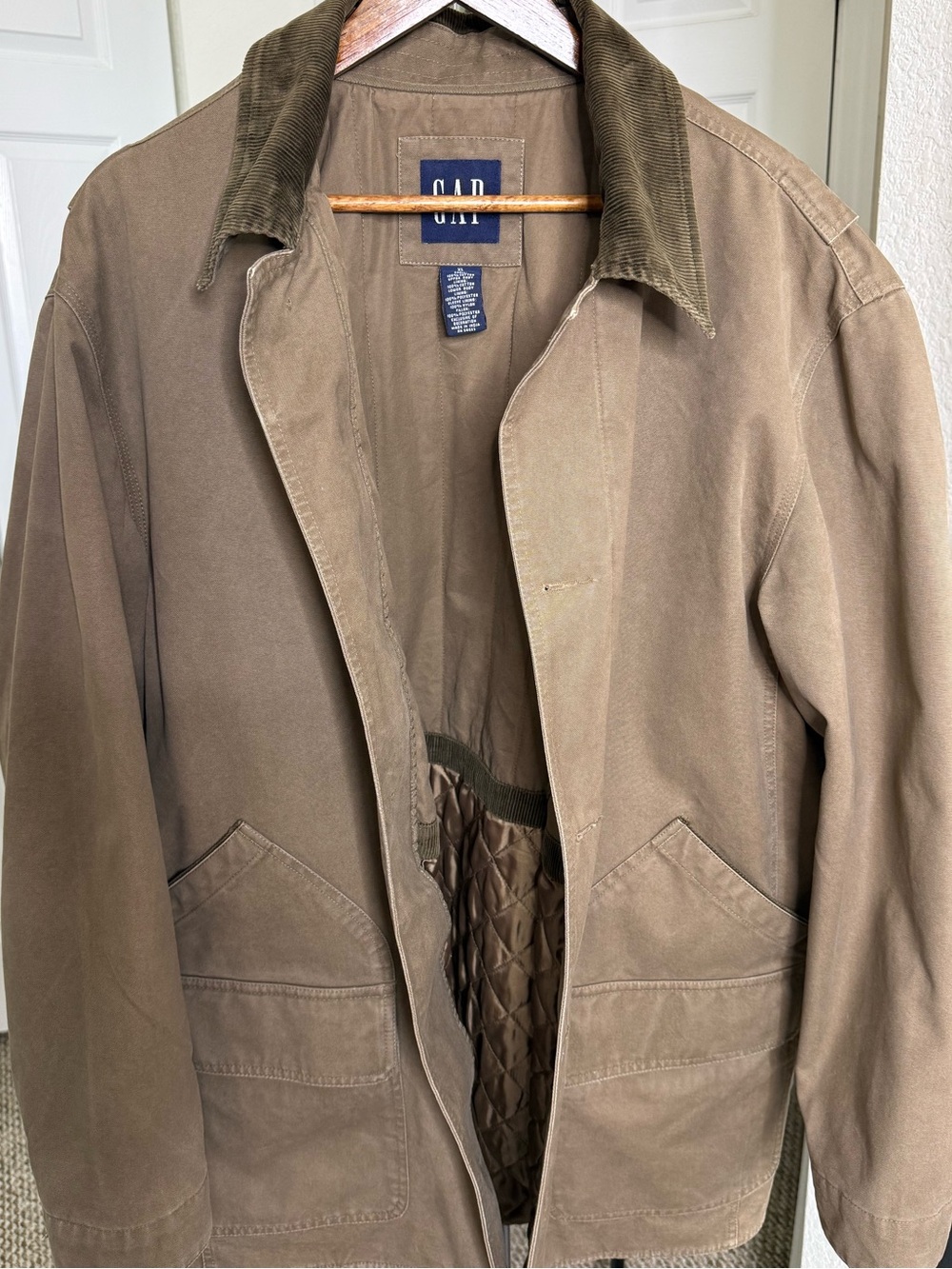 Men's Khaki Utility Jacket